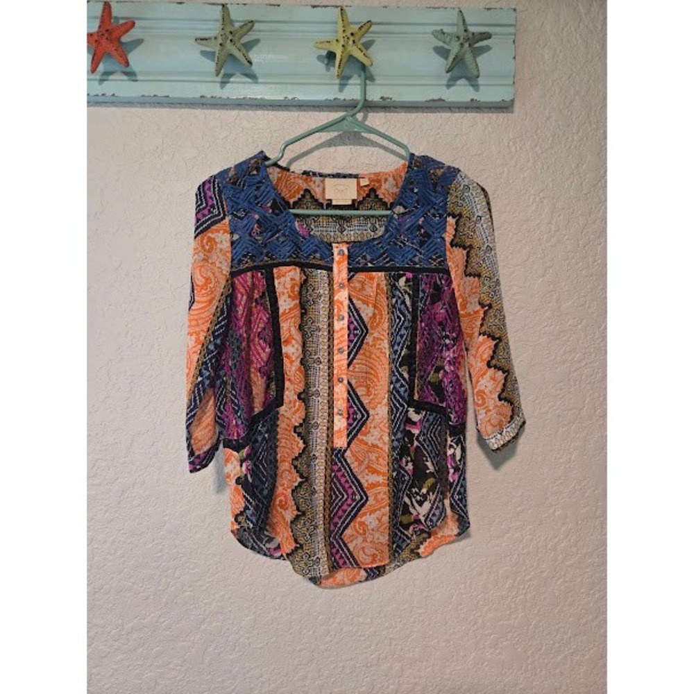 Anthro Boho Blouse